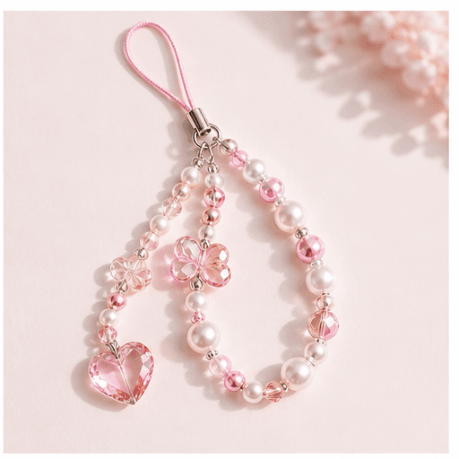 Pearl phone charm