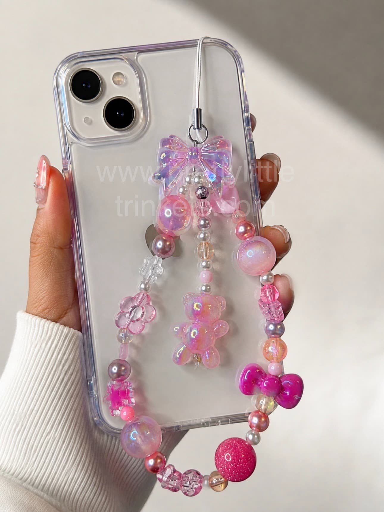 Beary Avenue (Baby Pink) from Phone Charms